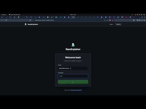 Full Stack AI Project: GitHub Repo Analyzer with Tambo AI, Gemini & RAG 🚀