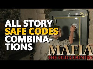 All Story Safe Codes Combinations Mafia The Old Country