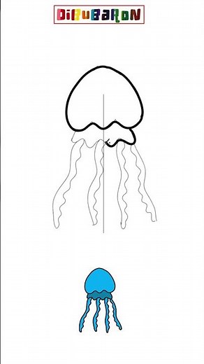 Dibujando una Medusa facilmente | Dibujos fáciles