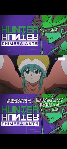 100K views · 1.1K reactions | Pati si Ponzu nabiktima na ng mga Chimera Ant at kinain 略 HXH SEASON 4 EPISODE 80 PART-4 #ChimeraAntArc #hunterxhunter #anime #hxh #ponzu | George TV | Facebook