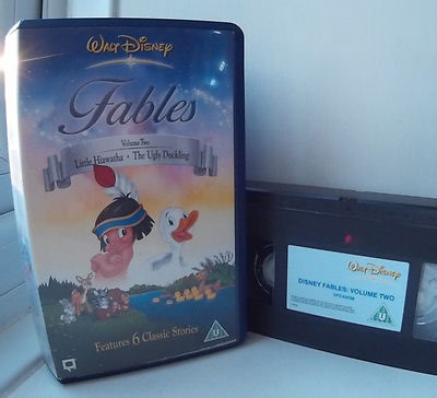 Disney's Fables Vol 2 - Little Hiawatha & The Ugly Duckling Disney UK VHS Video | eBay