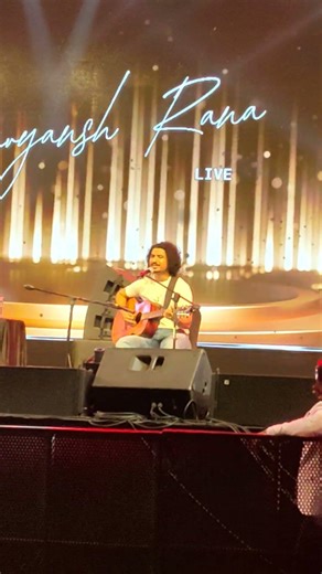 An amazing guitar play in concert #nagpur #concert #guitar