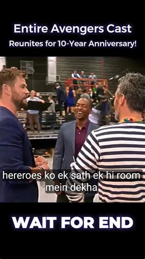 Entire Avengers Cast Reunites #shorts #marvel #avengers #viralshorts