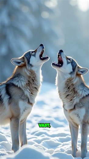 Understanding Their Howl: Communication Methods of Winter Breeds #arctic #wolves #survival