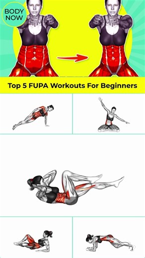 ➜ Top 5 FUPA Workouts For Beginners 🔥