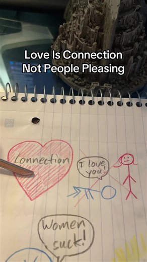 Real love isn’t built on overgiving or trying to be liked. People pleasing creates dependence, not connection. Love is mutual presence, honesty, and shared effort. When you abandon yourself to keep someone, you lose the very connection you’re trying to create. For deeper breakdowns, check out my YouTube. Join my Discord community. #RealLove #SelfRespect #PersonalGrowth