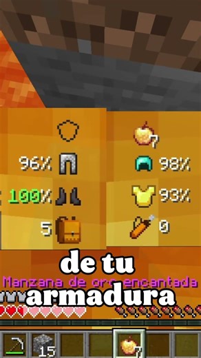 INVENTORY HUD 100% #minecraft #inventario #mod #addon
