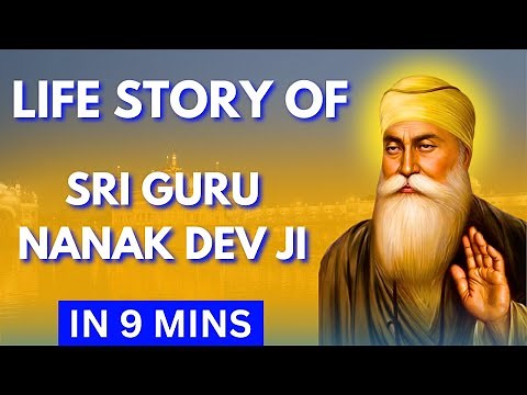 Guru Nanak Dev Ji Life Story in Short | Guru Nanak Dev Ji Gurpurab