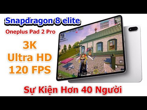 PUBG Mobile Oneplus Pad 2 Pro Snapdragon 8 Elite 3k Ultra HD 120FPS