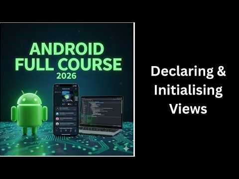 Declaring & Initializing Views in Android | findViewById Explained (66)