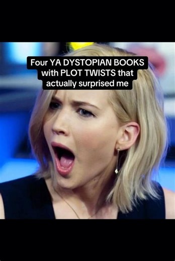Four YA DYSTOPIAN BOOKS with PLOT TWISTS that actually surprised me