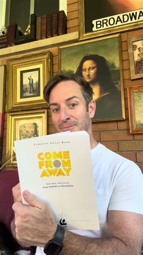 My script arrived today.... #comefromaway #actor #musical #kevin #actorlife #Newfoundland