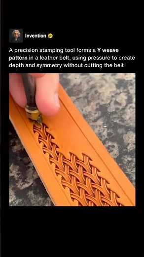 The Tool That Creates a Perfect Y Weave Pattern ⚒️ #shorts