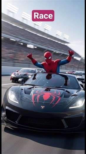 Spider-Man vs Venom – The Ultimate Car Race
