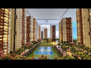 Ultra Detailed Highrise Building Scale Model with Moving Cars | Architectural Diorama Showcase