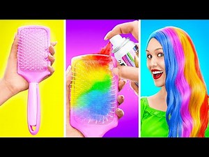 Viral Art Challenge & Beauty Makeover Hacks By 123 GO!