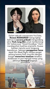 #hwasa MAMAMOO Sampai Nulis Surat Demi Ajak #parkjeongmin!#kpop #kdrama #shorts