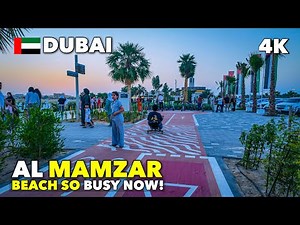 🇦🇪 This is Al Mamzar Beach Dubai 2026 — Everyone Is Visiting After Reopening!