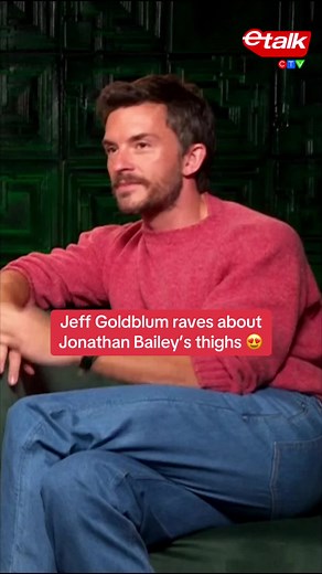 Jeff Goldblum Talks Jonathan Bailey’s Stylish Shorts