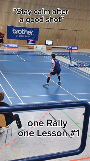 One Rally One Lesson - part 1#shorts