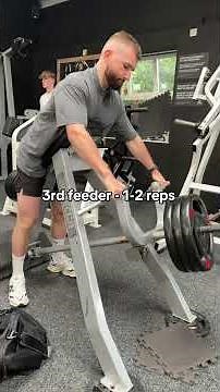 Top set - Back off set explained | #bodybuilding #gym #fitness