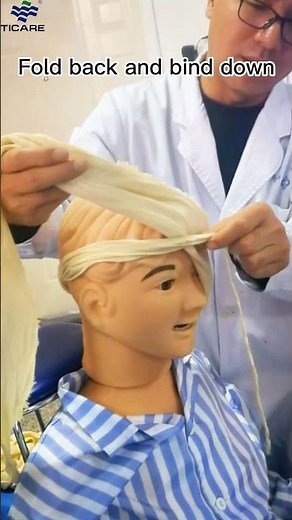 【TICAREMEDICAL】Eye Injury? Do This FIRST Before Help Arrives#shorts #music#bandage #life #save