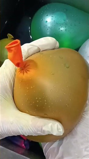 Feels Like cutting red 🍒 Balloon water Splash ASMR Videos #water #satisfying #asmr #faint #bloopers