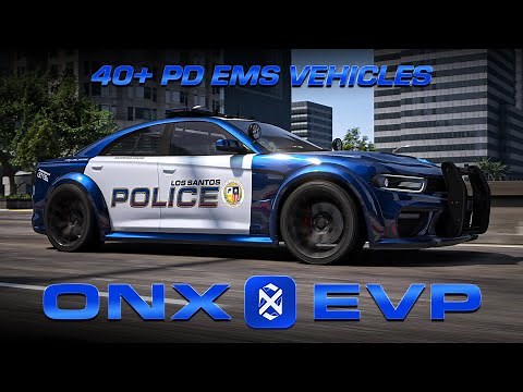 Most Customizable FiveM Police Cars Pack LEO & EMS Non ELS, Lightbars, Callsigns ONX WiseGuy EVP