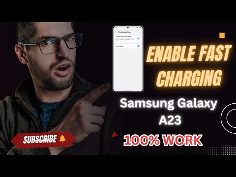 How To Enable Fast Charging on Samsung Galaxy A23 in 2025 | Boost Battery Speed Easily!