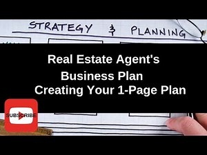 (Part 1) Real Estate Agent's Annual Business Plan