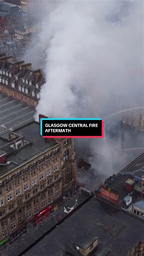 Glasgow Central Fire Aftermath: Drone Footage Review