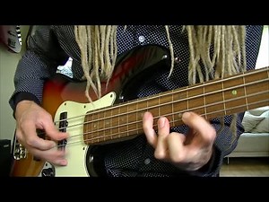 Fretless Bass with Reverb & Double Stops