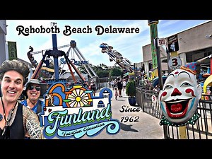 Iconic Boardwalk Amusement Experience Funland Rehoboth Beach De