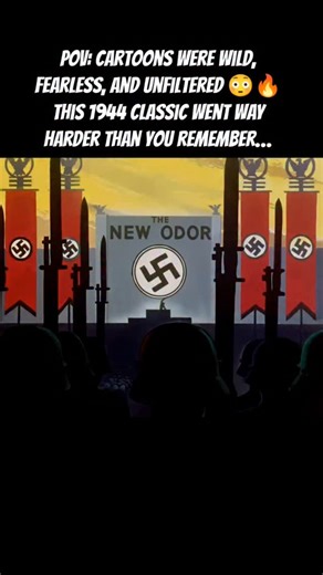 Historic World – Old Cartoons on Instagram: "🗣️ Silly man with bad odor - abridged. Russian Rhapsody (1944) is one of the boldest wartime cartoons ever made. Produced by Warner Bros. under the legendary Merrie Melodies banner and directed by Bob Clampett, this short is pure chaotic genius. Set during World War II, the cartoon shows a fictional bombing mission gone hilariously wrong when tiny Russian gremlins secretly sabotage a Nazi bomber mid-air. Singing folk tunes, dismantling controls, and 