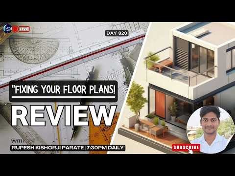 Fixing Your Floor Plans LIVE 😳 | Real Design Mistakes + 3D Critique & Corrections | Rupesh range