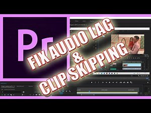 HOW TO FIX AUDIO LAG AND CLIP SKIPPING (Premiere Pro)