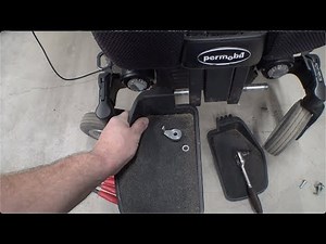 REPAIR CLIP: permobil foot plate removal