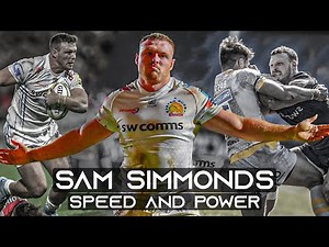 The Explosive Power Of Sam Simmonds | Rugby Beast Big Hits, Speed & Tries