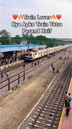13307 ganga satluj express train announcement vs MEMU Arrival Viral#indianrailways#trainannouncement