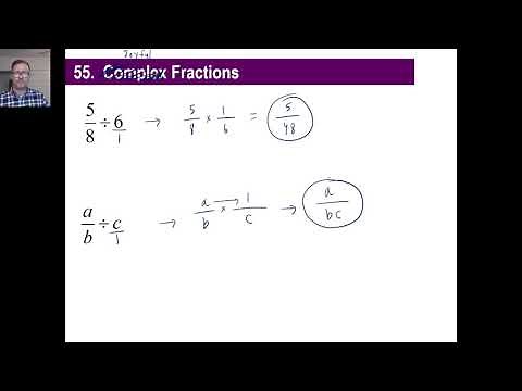 Saxon Math - Algebra 1: 3rd Edition (Lesson 55 - Complex Fractions)