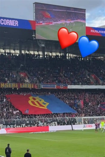 FC Basel: Einzigartiger Fußball Moment ❤️💙