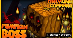 Minecraft Command: Pumpkin Boss (1.8.1)