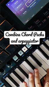 MPC Combine Pad Perform And Arps #musicianparadise #ripchord #neosoulchords #akai #90srnb #shorts