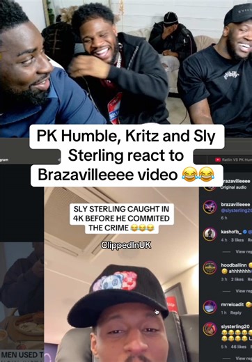 PK Humble, Kritz & Sly Sterling React to Brazavilleeee