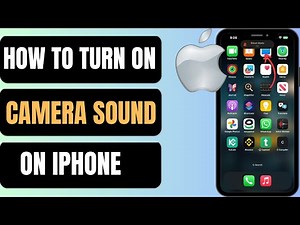How To Turn On Camera Sound In Iphone