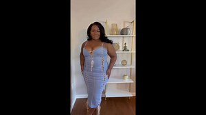 BOMB BOMB WATCH OUT💣 @nickistyleshercurves just killing it - ✨Denim Lace-up Maxi Dress ✨Party Reflective Sequin V Neck High Slit Maxi Dress (With Belt) ✨See-through Feather Mini Dress ✨Daily Barbie Pink Guipure Hollow Out Long Sleeves Lace Blouse - - - - - - - - - - - - - - - - - - #xpluswear #curvygirl #plussize #bodypositive #plussizefashion #curves #curvymodel #plussizemodel #curvyfashion #curvywoman #bodypositivity #effyourbeautystandards #joyousdressing #stylepost #chubby #curvywomen #curv