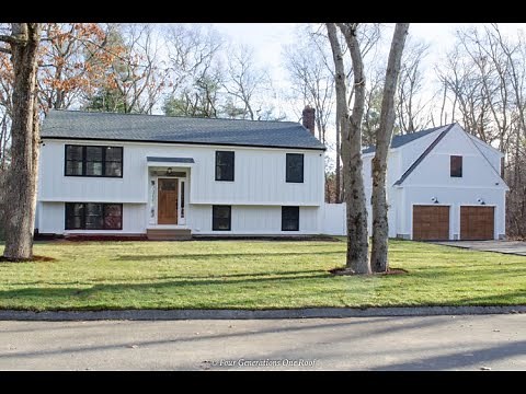 BEFORE & AFTER: Split Level Exterior Remodel