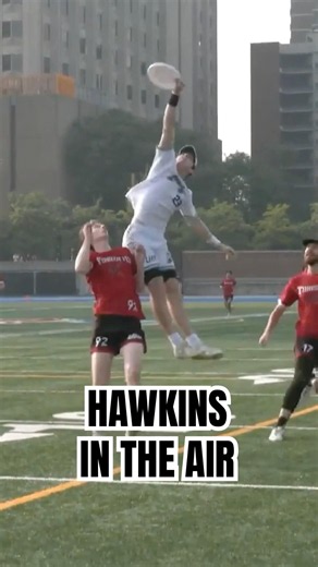 He got WAY up!