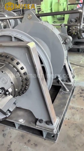 Misea marine hydraulic combined mooring and anchor windlass is in phase of rigorous & manufacturing