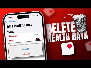 How To Delete Health Data On iPhone | Remove health data from iOS 18 iPhone
